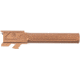 Fortis Manufacturing Glock Match Grade Barrel, Glock 19X with Lone Rifling, 9mm Luger, 1-10, 416R Stainless, Copper Tich, FM-G19-CPPR