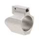 Fortis Manufacturing Low Profile Gas Block, Stainless Steel, LPGB-SS-M2
