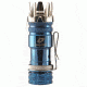 Foursevens PKPaladin Titanium Finish Flashlight, 450 Lumens, Blue titanium PKL-EDF