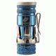 Foursevens PKPaladin Titanium Finish Flashlight, 450 Lumens, Blue titanium PKL-EDF