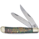 Frost Trapper Steel Warrior Folding Knife, Multi-color glitter, Multi-color glitter resin handle, SW-108TR