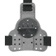 G-Code Drop Leg Single Holster Mount w/ Cobra Buckle Leg Strap, Grey, GCA76-CB-GY