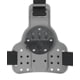G-Code Drop Leg Single Holster Mount w/ Cobra Buckle Leg Strap, Grey, GCA76-CB-GY