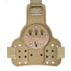 G-Code Drop Leg Single Holster Mount w/ Cobra Buckle Leg Strap, Tan, GCA76-CB-CT