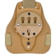 G-Code MULE ISS Carry Platform w/ Plastic Buckle Leg Strap, Tan, GCA77-PB-CT