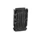 G-Code Pistol Soft Shell Scorpion Mag Carrier w/ Cobra Paddle, Ambidextrious, Black Frame/Black Shell, Short, SS-P2-COBRA-BKBK