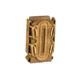 G-Code Pistol Soft Shell Scorpion Mag Carrier w/ Cobra Paddle, Ambidextrious, Tan Frame/Tan Shell, Short, SS-P2-COBRA-TNTN
