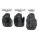 G-Code Prime Carry Holster, IWB OWB Kit, Springfield Hellcat Pro, Black, GPC-K01-142