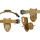 G-Code RTI DUTY Mount Belt Slide, 2.25in Belts, OD Green, GCA30-225-ODG