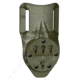 G-Code RTI DUTY Mount Belt Slide, 2.25in Belts, OD Green, GCA30-225-ODG