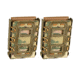 G-Code Soft Shell Scorpion Magazine Carrier Pack of 2, Rifle, R1/R2/R3 Molle and Belt Mounts, Ambidextrious, Green On Multicam Green, Green Frame/Multicam Green Shell, Rifle, SS-R1-2PK-123-GNMC