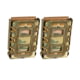G-Code Soft Shell Scorpion Magazine Carrier Pack of 2, Rifle, R1/R2/R3 Molle and Belt Mounts, Ambidextrious, Green On Multicam Green, Green Frame/Multicam Green Shell, Rifle, SS-R1-2PK-123-GNMC