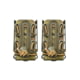 G-Code Soft Shell Scorpion Pistol Magazine Carrier Pack of 2, Short, P1/P2/P3 Molle and Belt Mounts, Ambidextrious, Green On Multicam Green, Green Frame/Multicam Green Shell, Short, SS-P2-2PK-123-GNMC