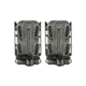 G-Code Soft Shell Scorpion Pistol Magazine Carrier Pack of 2, Short,P1/P2/P3 Molle and Belt Mounts, Ambidextrious, Grey On Grey, Grey Frame/Grey Shell, Short, SS-P2-2PK-123-GYGY