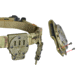 G-Code STATIC GRIP RTI Rotating Tactical Belt Mount, Grey, GCA90-GY