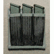 GPS Tactical Magazine Holder w/ Velcro Back - Holds 3 GPS-205CL3