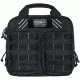 GPS Tactical Double Storage Unit with 2 Pistol Case, Black GPS-T1412PCB