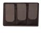 Galati Gear 3 Pocket Rifle Mag Pouch with Velcro Back, Black, SQMP340
