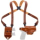 Galco Autos Miami Classic II Shoulder Systems, Smith &amp; Wesson M&amp;P SHIELD .45, Right Hand, Tan, MCII826
