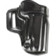 Galco Avenger Belt Leather Holster, SIG Sauer P226/SIG Sauer P220/SIG Sauer P227/Browning BDA .45 ACP, Left Hand, Plain, Black, AV249B