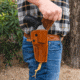 Galco Big Iron Belt Holster, Colt Python 5in, Smith &amp; Wesson L Frame M686 Plus 5in, Right Hand, Tan, BI366