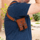 Galco Classic Lite 2.0 Shoulder System Shoulder Size Fits Chest Up To 56&quot; Natural Leather Fits Glock 43, Right Hand, CL2800R