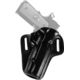 Galco Concealable Belt Leather Holster for Kimber 5 inch 1911 w/ Rail, Black, Right Hand CON612B