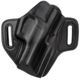 Galco Concealable Leather Belt Holster, Right Hand, Black, CON158B