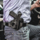 Galco Cop 3 Slot Holster, Hk P30, Black, Black, CTS440RB