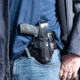 Galco Cop 3 Slot Holster, Hk P30, Black, Black, CTS440RB