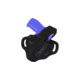 Galco Cop 3 Slot Leather Holster - Left Hand - Black CTS161B