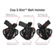 Galco Cop 3 Slot Leather Holsters CTS202B