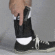 Galco Cop North American Arms Guardian Ankle Band, .380, Left, Black, CAB3XS