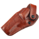 Galco DAO Strongside/Crossdraw Belt Holster, S&amp;W/Colt/Ruger 4in Revolver, Left, Plain, Tan, DAO105