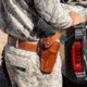 Galco Dao Strongside/Crossdraw Belt Holster, Colt King Cobra 4 1/4in, Right Hand, Tan, DAO370