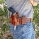 Galco E-Z Loader Carrier For System, Charter Arms Bulldog Pug .44 2 1/2In, Colt Anaconda 4.25In, Colt Anaconda 6In, Colt Anaconda 8In, Colt Anaconda 8In W/Scope, Tan, BEZ34