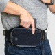Galco Fastrax Pac Compact Waistpack for Beretta APX Compact, Ambidextrous, Gray/Black, FTPRGBC