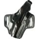 Galco Fletch High Ride Belt Leather Holster, Left Hand, Black, FL105B