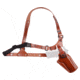 Galco Great Alaskan Shoulder Holster System, AMT Hardballer, Colt 1911, Kimber 1911, Para 1911, Rem 1911 R1, Ruger SR1911, S&amp;W SW1911, Springfield 1911, Taurus PT1911, 5in, Right, Plain, Tan, GA212R