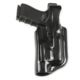 Galco Halo Belt Leather Holster, Glock 17, Right Hand, Plain, Black, HLO224B