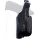 Galco Halo Belt Leather Holster, Smith &amp; Wesson M&amp;P 4.25in 9/.40 w/WML w/wo RDS, Right Hand, Black, HLO472RB