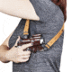 Galco Jackass Rig Shoulder System, Glock 17, Right hand, Premium Steerhide Finish, Black, JR224B