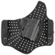 Galco KingTuk Air Kydex/Leather IWB Holster, Colt 3 1/2in 1911, Colt 3in 1911, Kimber 3in 1911, PARA USA 3 1/2in Single Stack Mag, PARA USA 3 1/2in with Staggered Mag, Right Hand, Black, KA218B