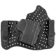 Galco KingTuk Air Kydex/Leather IWB Holster, SF XD-S 3.3in, Right, UniClip/Stealth Clip, Black, KA662B