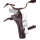 Galco Kodiak Hunter Leather Shoulder Holster, Smith &amp; Wesson Model 460 X-Frame Revolver 8.375in/Smith &amp; Wesson Model 51 Revolver, Right Hand, Havana, KH172H