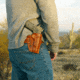 Galco Thunderclap Belt Holster, Colt 5in 1911, Kimber 5in 1911, Ruger Sr1911 5in, Smith &amp; Wesson Sw1911 5in, Springfield 5in 1911, Taurus Pt1911 5in No Rail, Wilson Combat 5in 1911, Right Hand, Black, TC212B