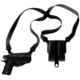 Galco Miami Classic Shoulder System, Smith &amp; Wesson M&amp;P SHIELD .45, Right Hand, Black, MC826B
