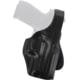 Galco PLE Unlined Paddle Leather Holster, Kimber 1911 4in/Colt 1911 4.25in/Springfield Armory 1911 4in/Smith &amp; Wesson SW1911 Sub-Compact 4.25in, Left Hand, Leather, Black, PLE267B