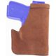 Galco Pocket Protector Premium Steerhide Holsters, Colt 3in 1911, Kahr CW9, Kahr P40, Kahr P9, Kahr S9, Natural, Ambidextrous, PRO424