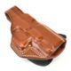 Galco Professional Law Enforcement Paddle Leather Holster, Glock 19/Glock 23/Glock 32, Right Hand, Plain, Tan, PLE226